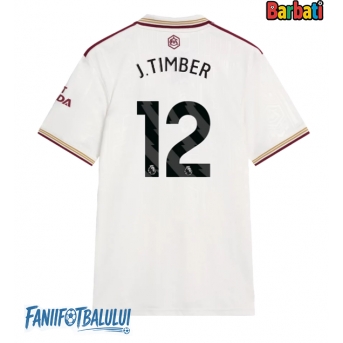 Arsenal Jurrien Timber #12 Tricou Fotbal Replică 2025-26 Barbati Treilea